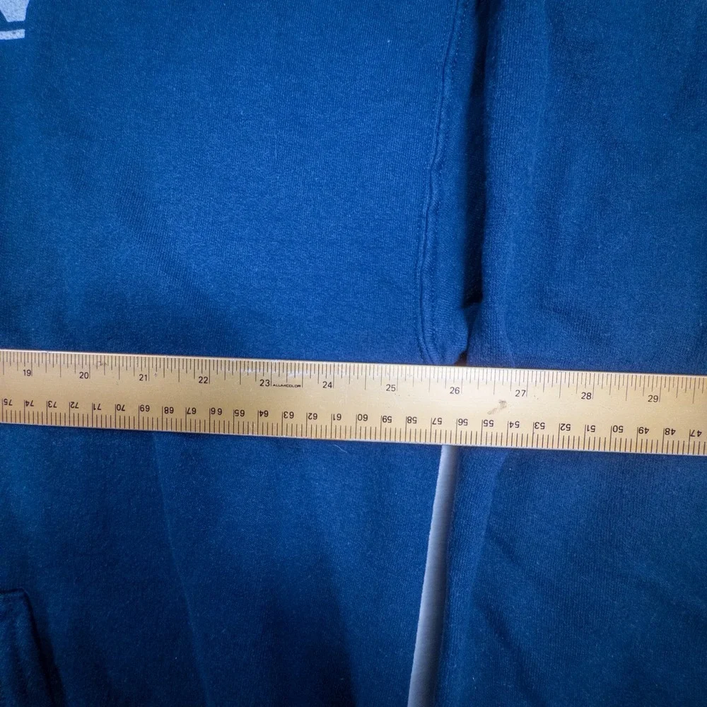 Team Fusion Class Soccer Hoodie Adult Size 2XL Navy Blue Pullover - Picture 4 of 6